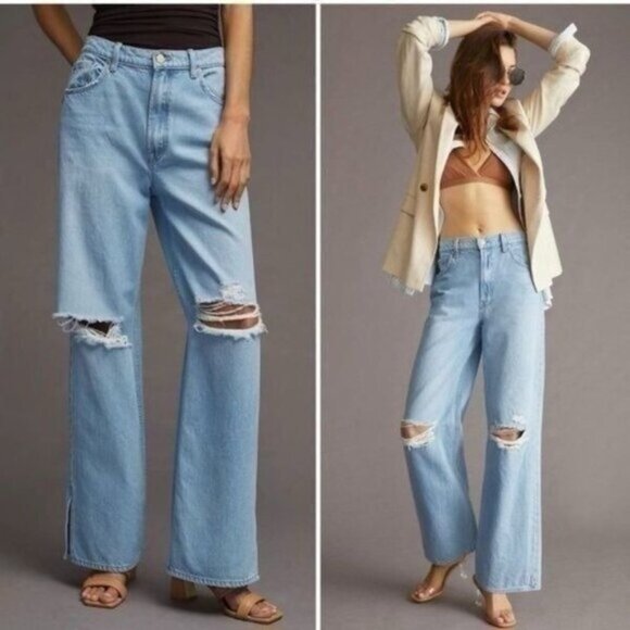 NWT- SNACKS BY MOTHER DENIM JEANS - Picture 1 of 12